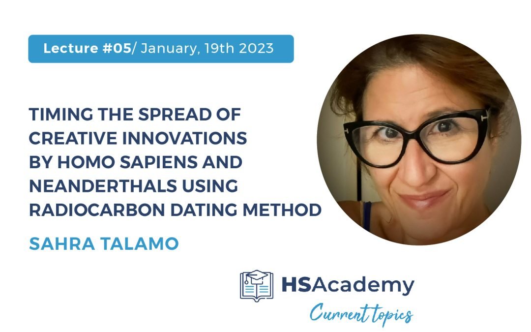 Sahra Talamo will give CTinHS Lecture #05 on January 19, 2023