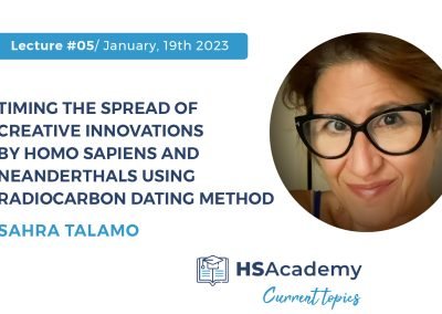 Sahra Talamo will give CTinHS Lecture #05 on January 19, 2023