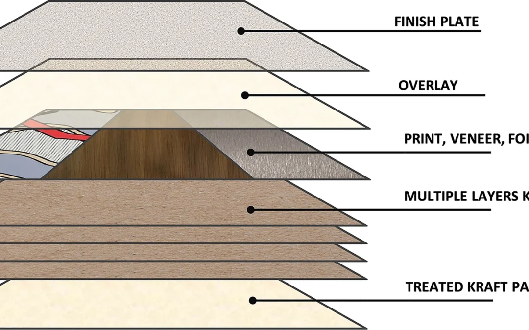 Exploratory investigation of historical decorative laminates by means of vibrational spectroscopic techniques