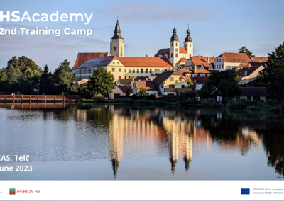 2nd HS Academy Training Camp in Telč (June 26-30, 2023)