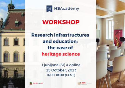 HS Academy Workshop | Research Infrastructures & Education