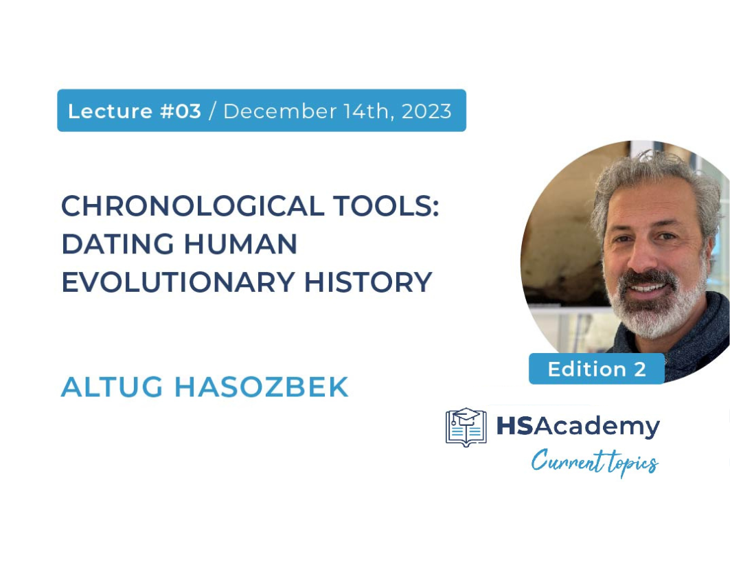 Current Topics in Heritage Science (CTinHS) - 3rd lecture on December 14, 2023 at 3 pm