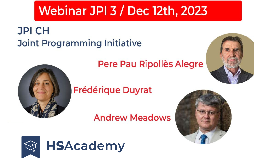 HS Academy & JPI-CH Webinar 03 | December 12, 2023