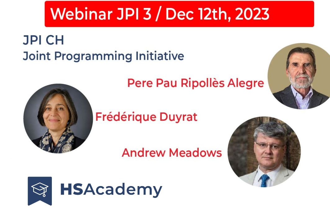 Webinar JPI – CH 03 | Joint JPI – CH & E-RIHS