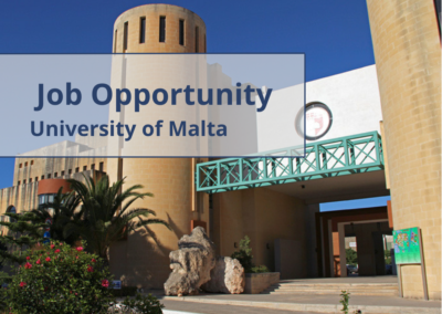 Job Opportunity | University of Malta 