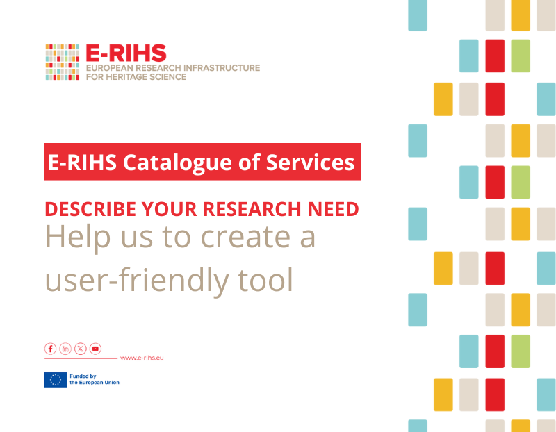 E-RIHS Survey | New Catalogue of Services