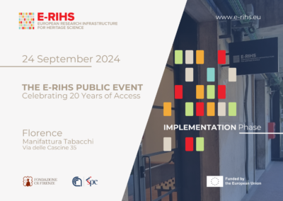 The E-RIHS Public Event: Celebrating 20 Years of Access