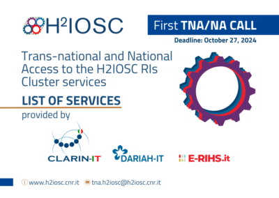 The first H2IOSC RIs Cluster call for Transnational and National Access is now open | Deadline: October 27, 2024