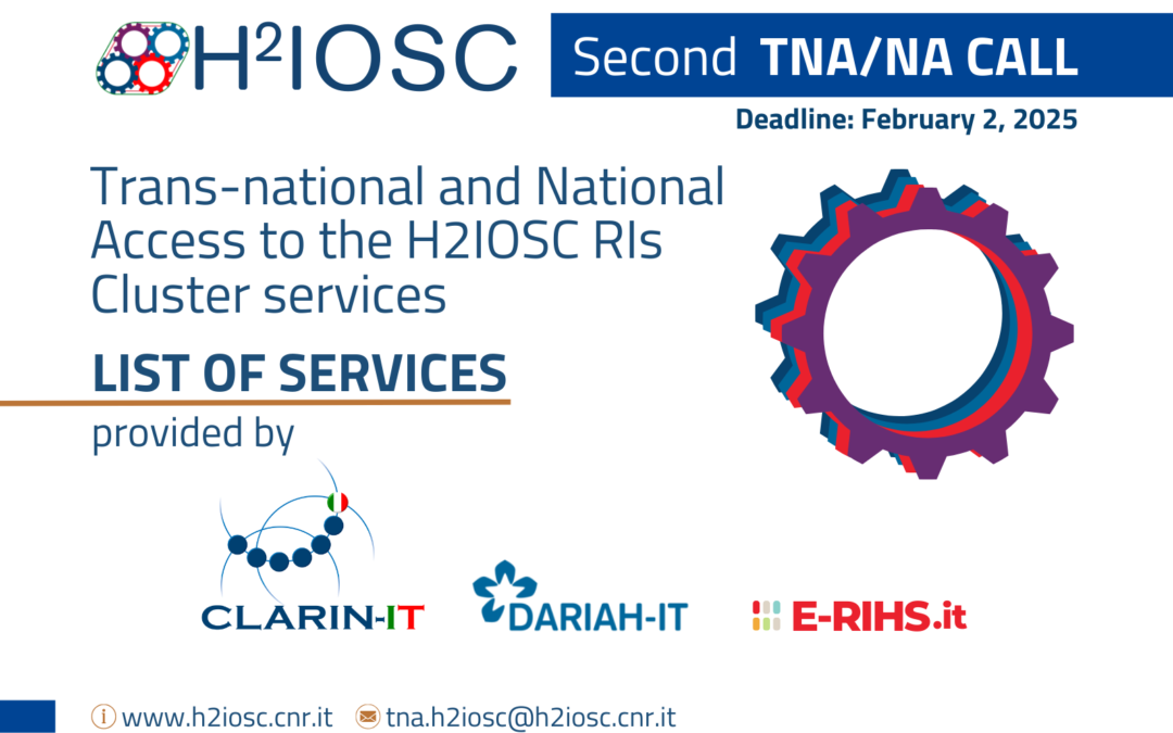 H2IOSC: The second call for Transnational and National Access to advanced digital services is now open | Deadline: February 2, 2025