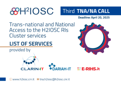 The third call for access to advanced digital services of H2IOSC is open!