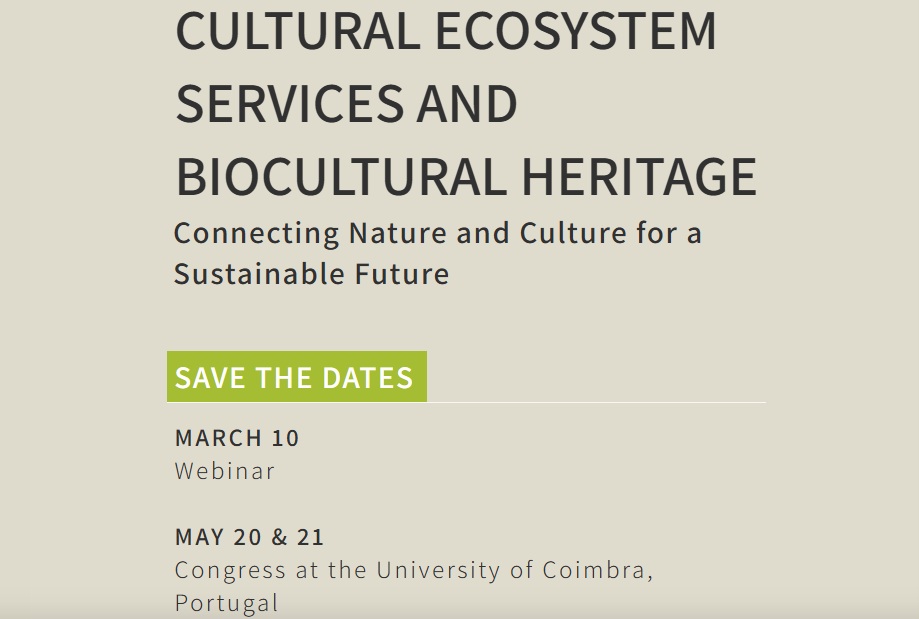 Cultural Ecosystem Services and Biocultural Heritage | Webinar and Workshop