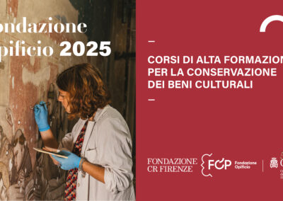 Fondazione Opificio Opens Registrations for Short Courses in Heritage Conservation and Risk Preparedness