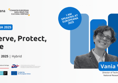 E-RIHS will participate in the Europeana 2025 – Preserve, Protect, Reuse conference.