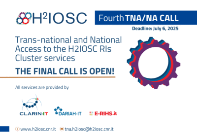 Fourth and Final H2IOSC TNA/NA Call Now Open
