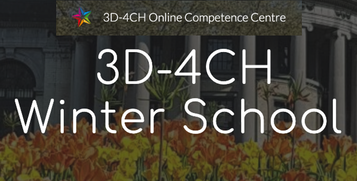 3D-4CH Winter School | Royal Museums of Art and History | Brussels, 21–23 January 2026
