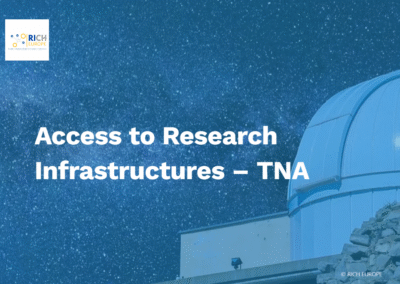 Seventh Webinar of RICH Europe on TransNational Access (TNA) Opportunities: focus on future cooperation between E-RIHS and CELAC