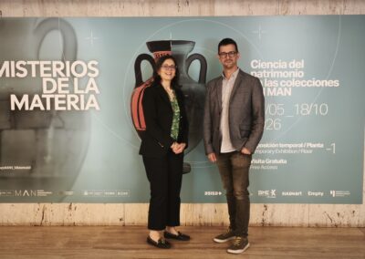 E-RIHS at “Misterios de la materia”: heritage science on display at the MAN