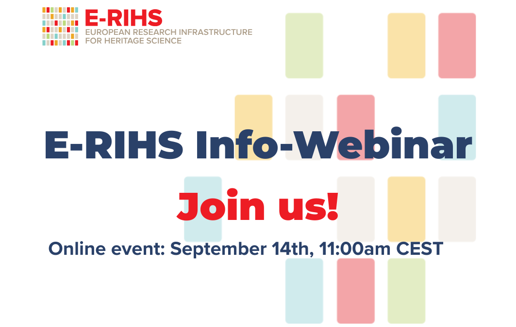 Join the E-RIHS Info-Webinar!