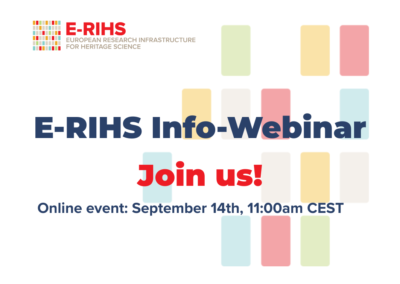 Join the E-RIHS Info-Webinar!