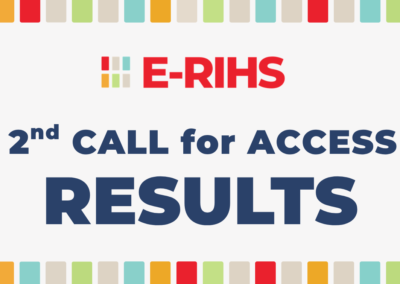 E-RIHS 2nd Call for Access: All-Around Results